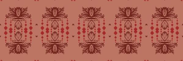 ikkat of ikat prints batik textiel naadloos patroon digitaal vector ontwerp voor afdrukken Saree kurti Borneo kleding stof grens borstel symbolen stalen partij slijtage