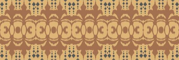 etnisch ikat achtergrond batik textiel naadloos patroon digitaal vector ontwerp voor afdrukken Saree kurti Borneo kleding stof grens borstel symbolen stalen ontwerper