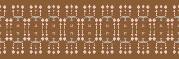 ikat patroon tribal chevron naadloos patroon. etnisch meetkundig batik ikkat digitaal vector textiel ontwerp voor prints kleding stof Saree mughal borstel symbool zwaden structuur kurti kurtis kurta's