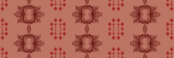 ikat chevron batik textiel naadloos patroon digitaal vector ontwerp voor afdrukken Saree kurti Borneo kleding stof grens borstel symbolen stalen partij slijtage