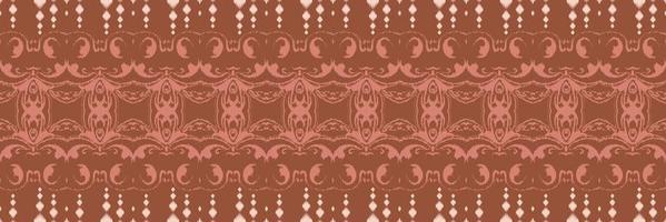 etnisch ikat structuur batik textiel naadloos patroon digitaal vector ontwerp voor afdrukken Saree kurti Borneo kleding stof grens borstel symbolen stalen partij slijtage