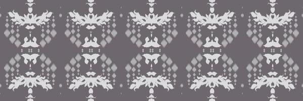 ikkat of ikat damast batik textiel naadloos patroon digitaal vector ontwerp voor afdrukken Saree kurti Borneo kleding stof grens borstel symbolen stalen katoen