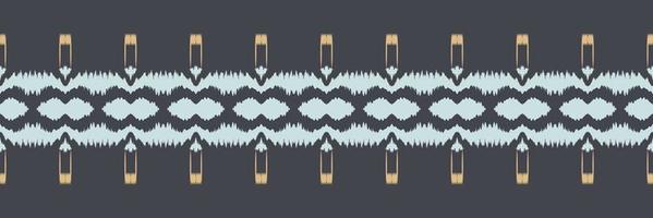 ikat bloem tribal Afrikaanse naadloos patroon. etnisch meetkundig ikkat batik digitaal vector textiel ontwerp voor prints kleding stof Saree mughal borstel symbool zwaden structuur kurti kurtis kurta's