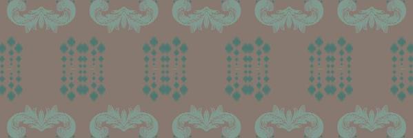 motief ikat achtergrond batik textiel naadloos patroon digitaal vector ontwerp voor afdrukken Saree kurti Borneo kleding stof grens borstel symbolen stalen partij slijtage