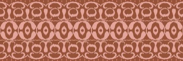 etnisch ikat structuur batik textiel naadloos patroon digitaal vector ontwerp voor afdrukken Saree kurti Borneo kleding stof grens borstel symbolen stalen elegant