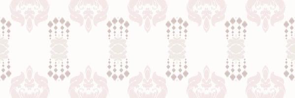 motief ikat bloemen batik textiel naadloos patroon digitaal vector ontwerp voor afdrukken Saree kurti Borneo kleding stof grens borstel symbolen stalen katoen