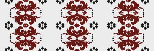 ikat diamant batik textiel naadloos patroon digitaal vector ontwerp voor afdrukken Saree kurti Borneo kleding stof grens borstel symbolen stalen ontwerper