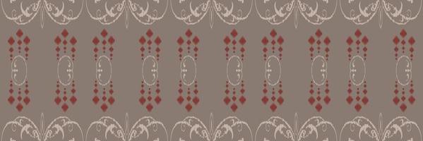 motief ikat chevron batik textiel naadloos patroon digitaal vector ontwerp voor afdrukken Saree kurti Borneo kleding stof grens borstel symbolen stalen ontwerper