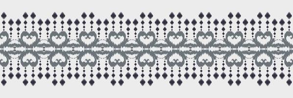 ikat afdrukken tribal kruis naadloos patroon. etnisch meetkundig batik ikkat digitaal vector textiel ontwerp voor prints kleding stof Saree mughal borstel symbool zwaden structuur kurti kurtis kurta's