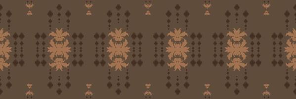 batik textiel etnisch ikat afdrukken naadloos patroon digitaal vector ontwerp voor afdrukken Saree kurti Borneo kleding stof grens borstel symbolen stalen ontwerper