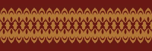 batik textiel ikkat of ikat strepen naadloos patroon digitaal vector ontwerp voor afdrukken Saree kurti Borneo kleding stof grens borstel symbolen stalen ontwerper