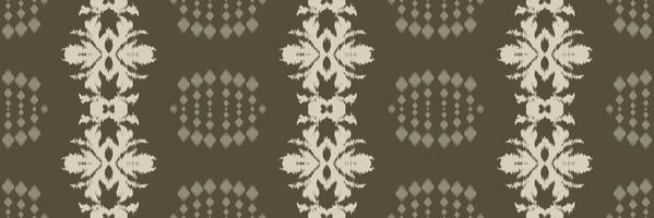 batik textiel etnisch ikat driehoek naadloos patroon digitaal vector ontwerp voor afdrukken Saree kurti Borneo kleding stof grens borstel symbolen stalen ontwerper