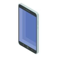 touch screen smartphone icoon, isometrische stijl vector