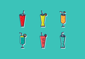 Gratis Mocktail Vector