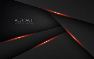 abstract licht oranje zwart ruimte kader lay-out ontwerp tech driehoek concept grijs structuur achtergrond. eps10 vector