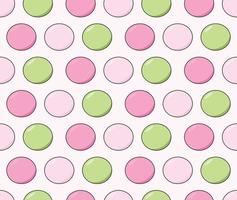 dango Japans zoet knoedel toetje roze wit groen ballen naadloos patroon achtergrond. traditioneel voedsel van Japan. gemakkelijk vector afdrukken, textiel ontwerp, behang