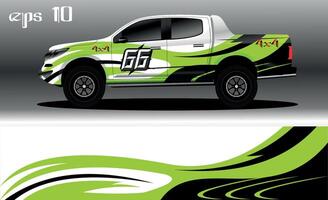 abstract achtergrond ontwerp voor auto inpakken van 4x4 vrachtwagen, rally, bestelwagen, suv en andere auto's vector