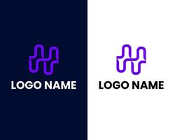 brief n Mark modern bedrijf logo ontwerp sjabloon vector