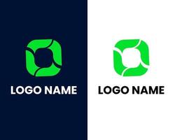 brief O landbouw modern bedrijf logo ontwerp sjabloon vector
