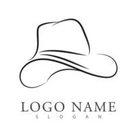 cowboy logo vector sjabloon ontwerp