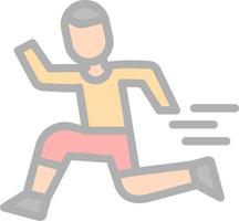 atletiek vector icoon ontwerp