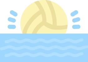 waterpolo vector icoon ontwerp