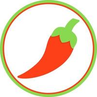 chili peper vector icoon ontwerp