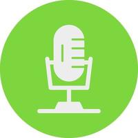 Voice over vector icoon ontwerp