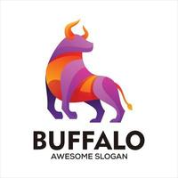 vector elegant buffel logo vector