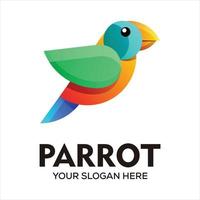 vector abstract helling papegaai vogel logo vector
