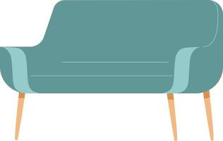 sofa huis voor ontspanning. vector