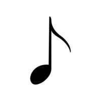 musical Notitie logo vector