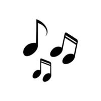 musical Notitie logo vector