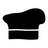 hoed chef logo vector