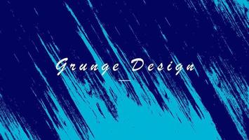 abstract krassen blauw grunge structuur ontwerp achtergrond vector
