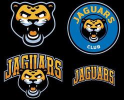 jaguar club mascotte vector