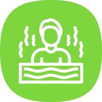 sauna vector icoon ontwerp