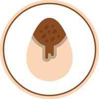 chocola ei vector icoon ontwerp