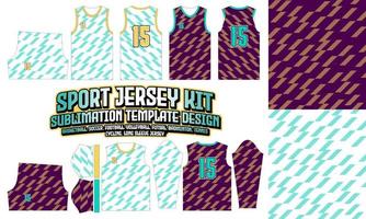 lijnen Jersey kleding sport slijtage sublimatie patroon ontwerp 243 voor voetbal Amerikaans voetbal e-sport basketbal volleybal badminton zaalvoetbal t-shirt vector