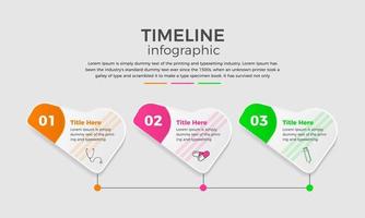 medisch infographic of geneeskunde infografisch, 3 opties modern infographic met gezondheidszorg pictogrammen sjabloon vector