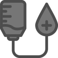 bloed bijdrage vector icoon ontwerp