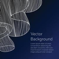 abstract hand- trek plein vector achtergrond Aan donker blauw kleur. vector illustratie.