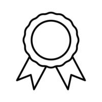 medaille icoon vector symbool ontwerp Sjablonen