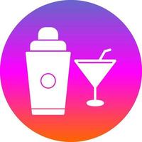 cocktail shaker vector icoon ontwerp