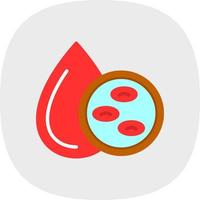 bloed cellen vector icoon ontwerp