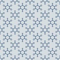 chemisch verbinding vector wetenschap lineair naadloos patroon