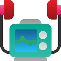 defibrillator vector icoon ontwerp