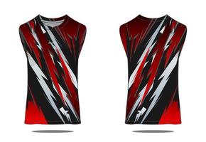 basketbal Jersey tank top sport illustratie vector