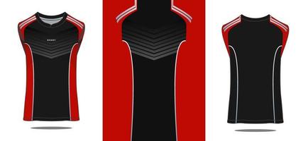 overhemd sjabloon racing Jersey ontwerp voetbal Jersey vrij vector