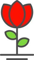 bloem vector pictogram